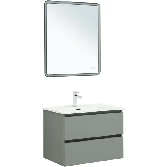 ТУМБА ПОД РАКОВИНУ AQUANET ВЕГА 2.0 70 МИСТИ ГРИН