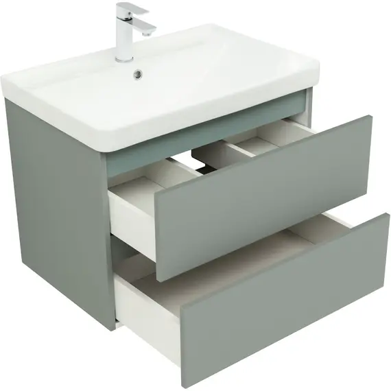 ТУМБА ПОД РАКОВИНУ AQUANET ВЕГА 2.0 70 МИСТИ ГРИН