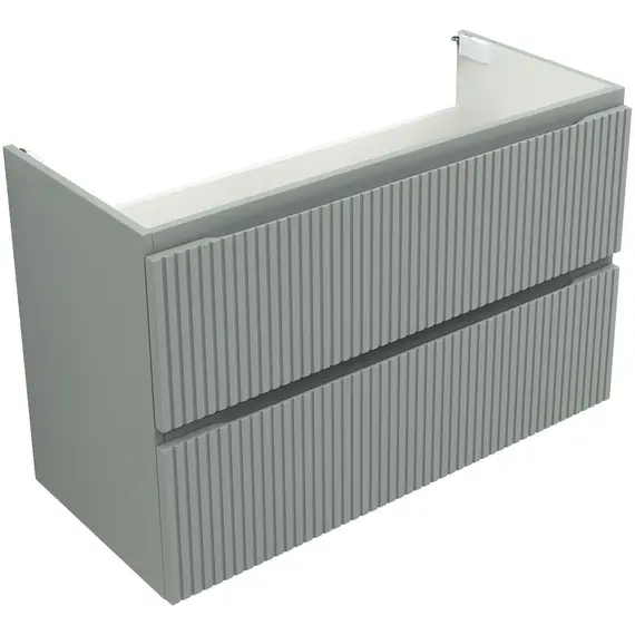 ТУМБА ПОД РАКОВИНУ AQUANET ДЖЕЙН (FLAT) 100 МИСТИ ГРИН