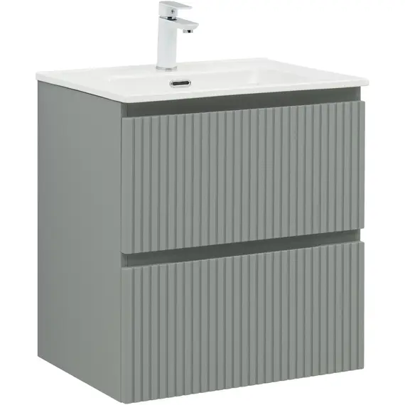 ТУМБА ПОД РАКОВИНУ AQUANET ДЖЕЙН (FLAT) 60 МИСТИ ГРИН