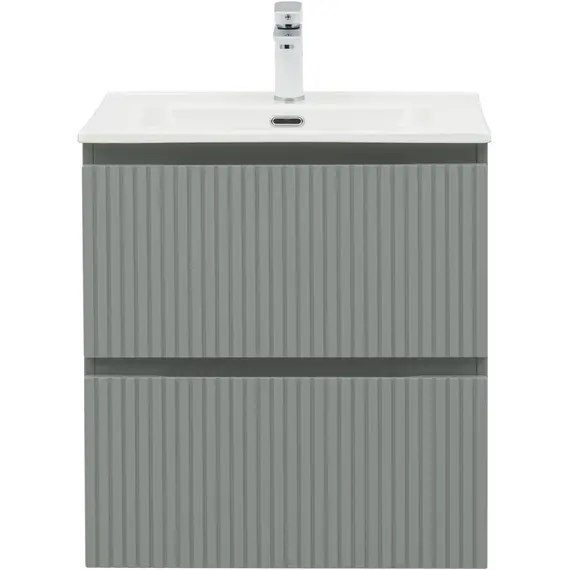 ТУМБА ПОД РАКОВИНУ AQUANET ДЖЕЙН (FLAT) 60 МИСТИ ГРИН