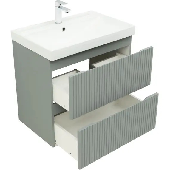 ТУМБА ПОД РАКОВИНУ AQUANET ДЖЕЙН (FLAT) 70 МИСТИ ГРИН