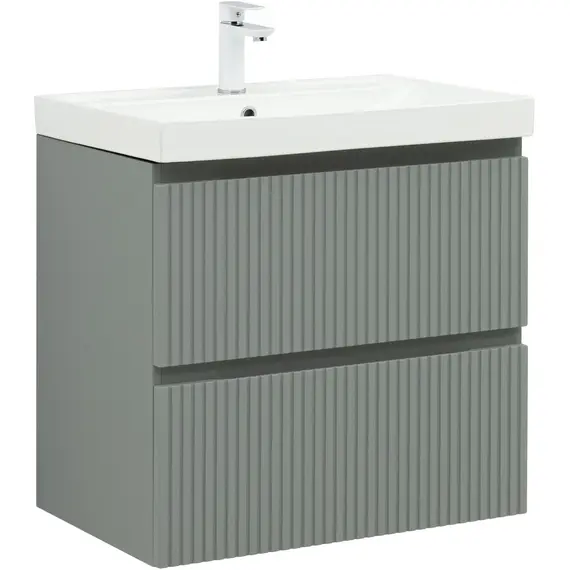 ТУМБА ПОД РАКОВИНУ AQUANET ДЖЕЙН (FLAT) 70 МИСТИ ГРИН