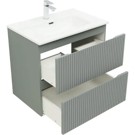 ТУМБА ПОД РАКОВИНУ AQUANET ДЖЕЙН (FLAT) 70 МИСТИ ГРИН