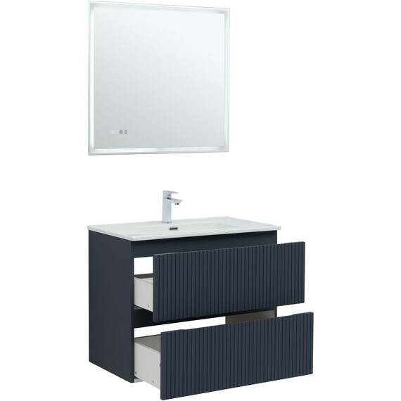 ТУМБА ПОД РАКОВИНУ AQUANET ДЖЕЙН (FLAT) 80 МАРЕНГО