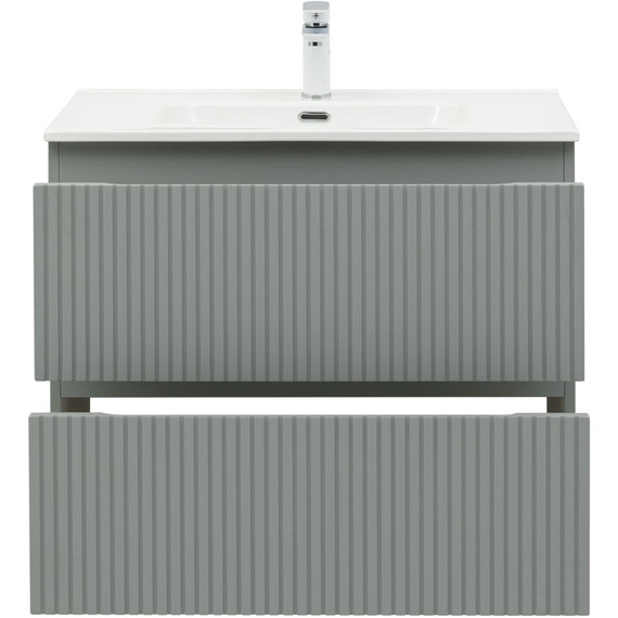 ТУМБА ПОД РАКОВИНУ AQUANET ДЖЕЙН (FLAT) 80 МИСТИ ГРИН