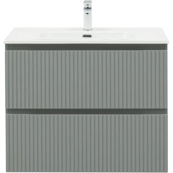 ТУМБА ПОД РАКОВИНУ AQUANET ДЖЕЙН (FLAT) 80 МИСТИ ГРИН