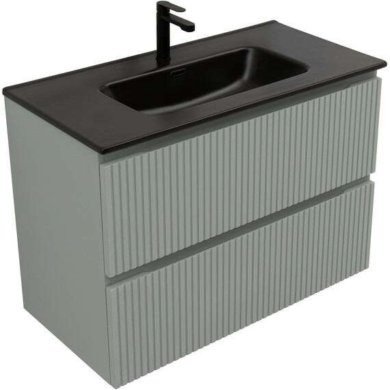 ТУМБА ПОД РАКОВИНУ AQUANET ДЖЕЙН (FLAT) 90 МИСТИ ГРИН