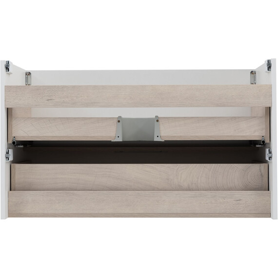 ТУМБА ПОД РАКОВИНУ AQUANET ИРИС NEW 100 БЕЛЫЙ ГЛЯНЕЦ