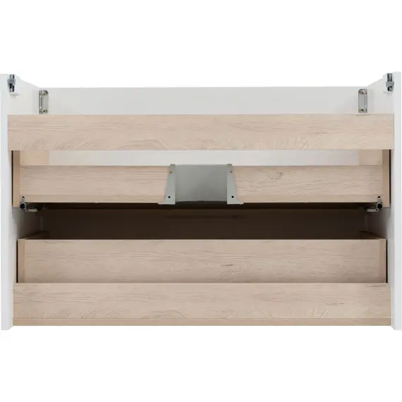 ТУМБА ПОД РАКОВИНУ AQUANET ИРИС NEW 90 БЕЛЫЙ ГЛЯНЕЦ