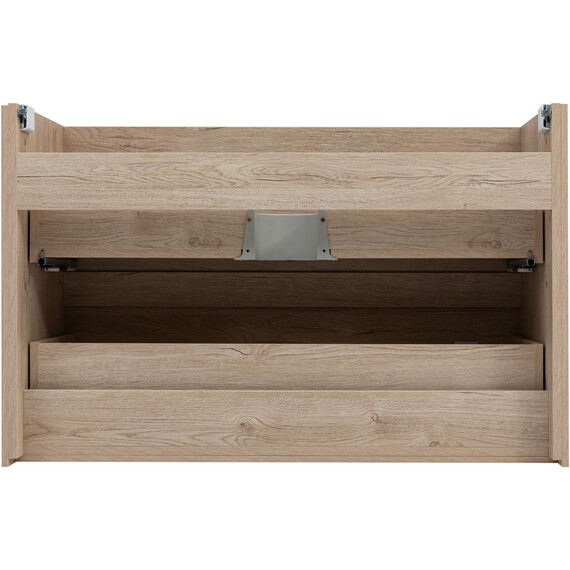 ТУМБА ПОД РАКОВИНУ AQUANET МИЛАН 100 ДУБ СВЕТЛЫЙ