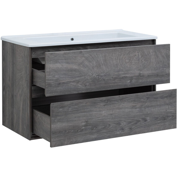 ТУМБА ПОД РАКОВИНУ AQUANET МИЛАН 105 ДУБ РОШЕЛЬЕ