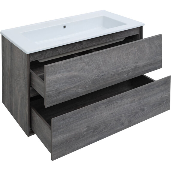 ТУМБА ПОД РАКОВИНУ AQUANET МИЛАН 105 ДУБ РОШЕЛЬЕ