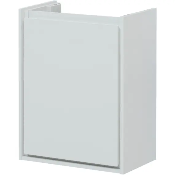 ТУМБА ПОД РАКОВИНУ AQUANET МИЛАН 45 БЕЛЫЙ ГЛЯНЕЦ