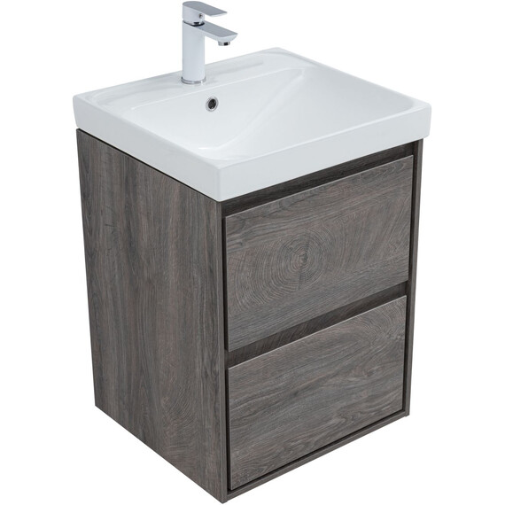 ТУМБА ПОД РАКОВИНУ AQUANET МИЛАН 50 ДУБ РОШЕЛЬЕ