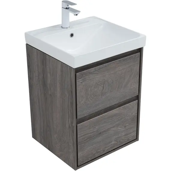 ТУМБА ПОД РАКОВИНУ AQUANET МИЛАН 50 ДУБ РОШЕЛЬЕ