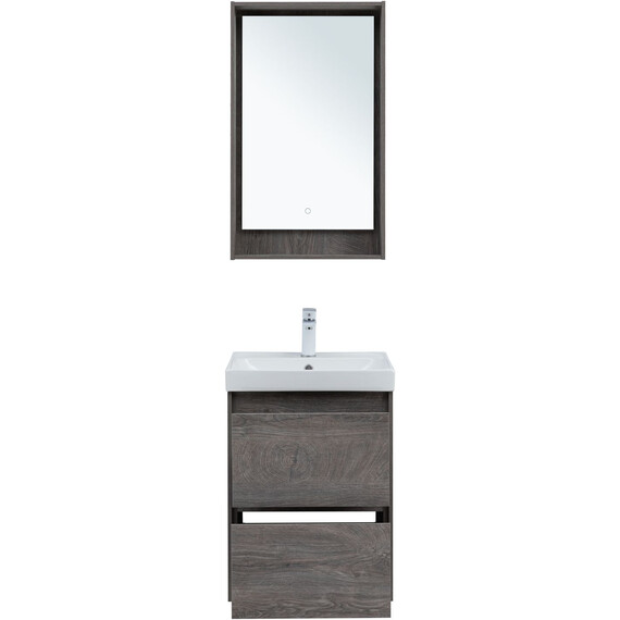 ТУМБА ПОД РАКОВИНУ AQUANET МИЛАН 50 ДУБ РОШЕЛЬЕ