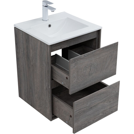 ТУМБА ПОД РАКОВИНУ AQUANET МИЛАН 50 ДУБ РОШЕЛЬЕ