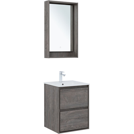 ТУМБА ПОД РАКОВИНУ AQUANET МИЛАН 50 ДУБ РОШЕЛЬЕ