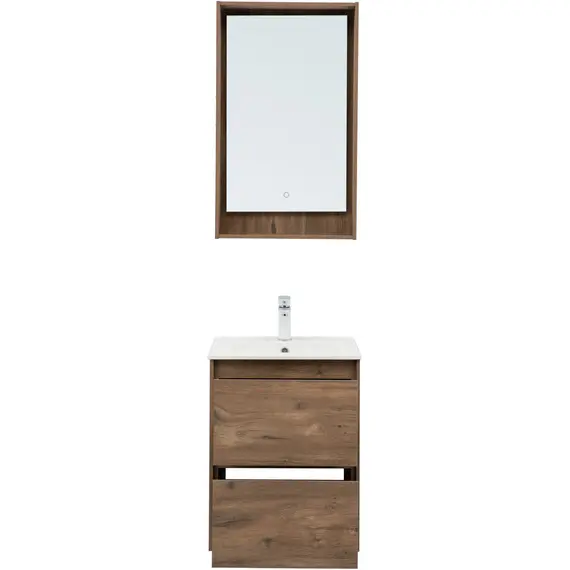 ТУМБА ПОД РАКОВИНУ AQUANET МИЛАН 50 ДУБ РУСТИКАЛЬНЫЙ