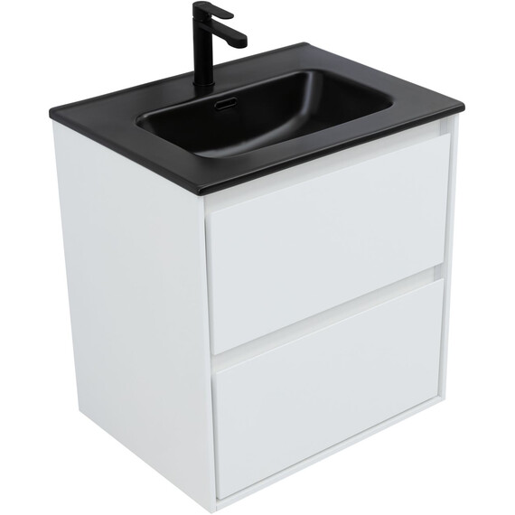 ТУМБА ПОД РАКОВИНУ AQUANET МИЛАН 60 БЕЛЫЙ ГЛЯНЕЦ