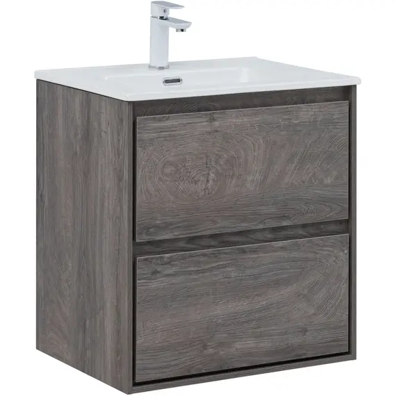 ТУМБА ПОД РАКОВИНУ AQUANET МИЛАН 60 ДУБ РОШЕЛЬЕ