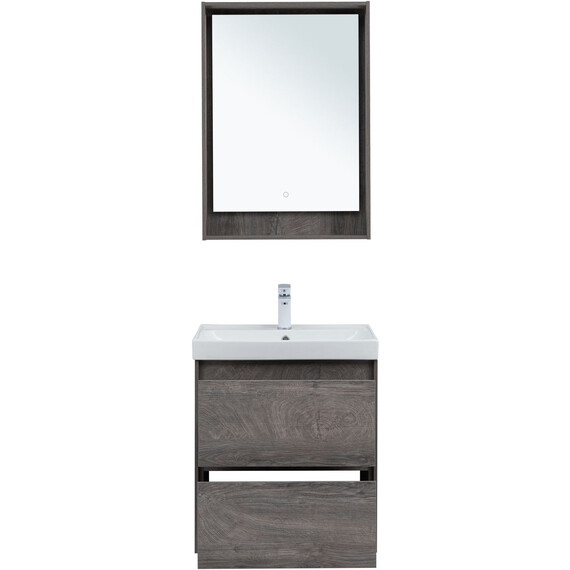 ТУМБА ПОД РАКОВИНУ AQUANET МИЛАН 60 ДУБ РОШЕЛЬЕ