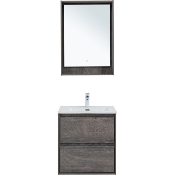 ТУМБА ПОД РАКОВИНУ AQUANET МИЛАН 60 ДУБ РОШЕЛЬЕ