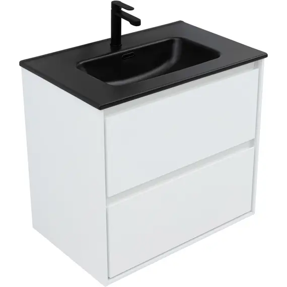 ТУМБА ПОД РАКОВИНУ AQUANET МИЛАН 70 БЕЛЫЙ ГЛЯНЕЦ