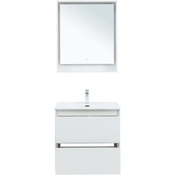 ТУМБА ПОД РАКОВИНУ AQUANET МИЛАН 70 БЕЛЫЙ ГЛЯНЕЦ