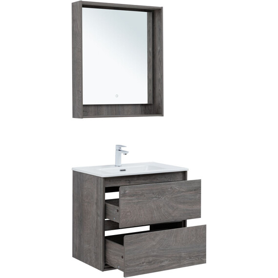 ТУМБА ПОД РАКОВИНУ AQUANET МИЛАН 70 ДУБ РОШЕЛЬЕ