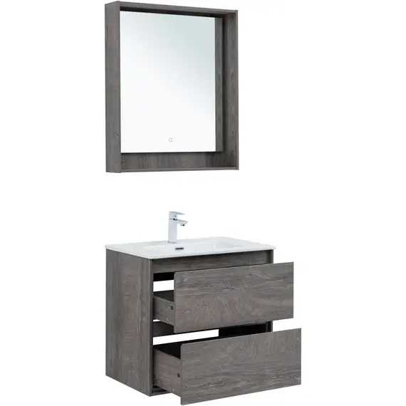 ТУМБА ПОД РАКОВИНУ AQUANET МИЛАН 70 ДУБ РОШЕЛЬЕ