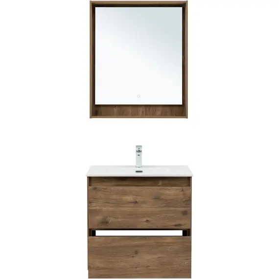 ТУМБА ПОД РАКОВИНУ AQUANET МИЛАН 70 ДУБ РУСТИКАЛЬНЫЙ