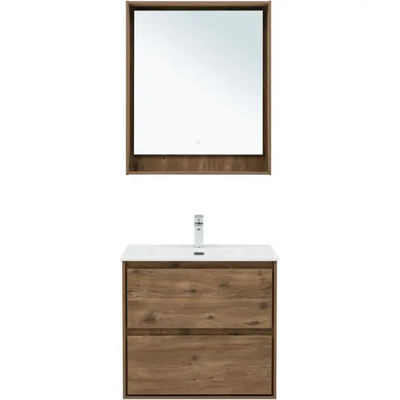 ТУМБА ПОД РАКОВИНУ AQUANET МИЛАН 70 ДУБ РУСТИКАЛЬНЫЙ