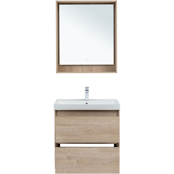 ТУМБА ПОД РАКОВИНУ AQUANET МИЛАН 70 ДУБ СВЕТЛЫЙ