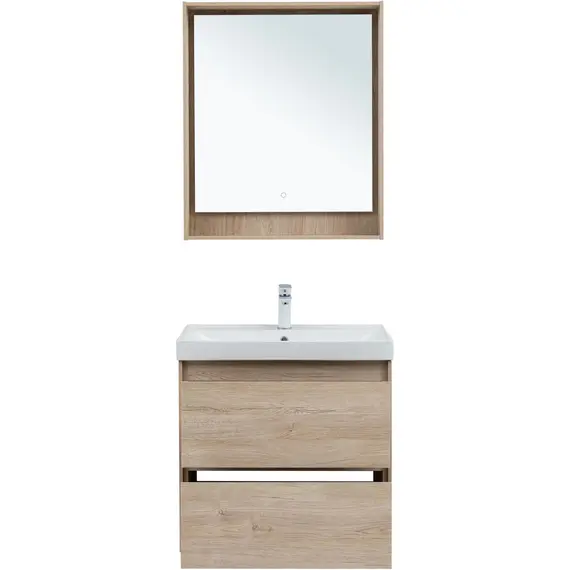 ТУМБА ПОД РАКОВИНУ AQUANET МИЛАН 70 ДУБ СВЕТЛЫЙ