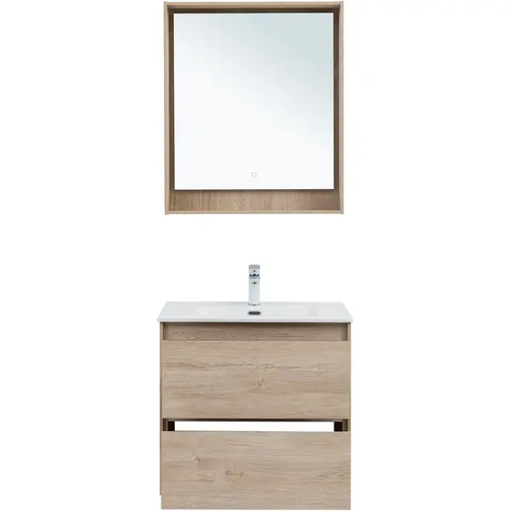 ТУМБА ПОД РАКОВИНУ AQUANET МИЛАН 70 ДУБ СВЕТЛЫЙ