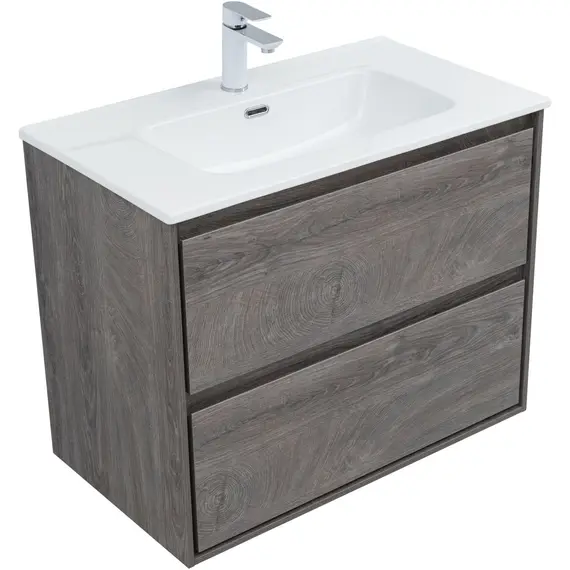 ТУМБА ПОД РАКОВИНУ AQUANET МИЛАН 80 ДУБ РОШЕЛЬЕ