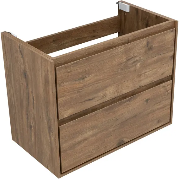 ТУМБА ПОД РАКОВИНУ AQUANET МИЛАН 80 ДУБ РУСТИКАЛЬНЫЙ
