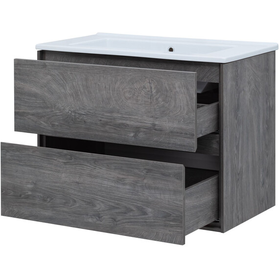 ТУМБА ПОД РАКОВИНУ AQUANET МИЛАН 85 ДУБ РОШЕЛЬЕ