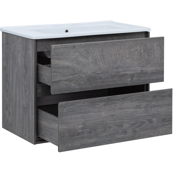 ТУМБА ПОД РАКОВИНУ AQUANET МИЛАН 85 ДУБ РОШЕЛЬЕ