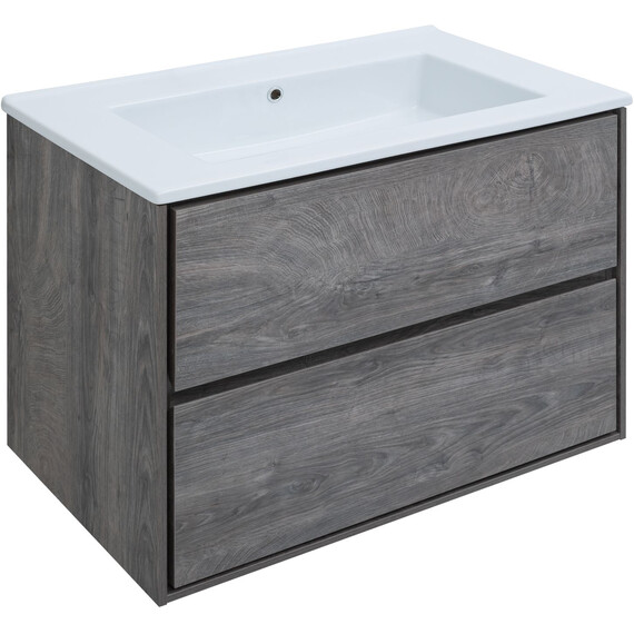 ТУМБА ПОД РАКОВИНУ AQUANET МИЛАН 85 ДУБ РОШЕЛЬЕ