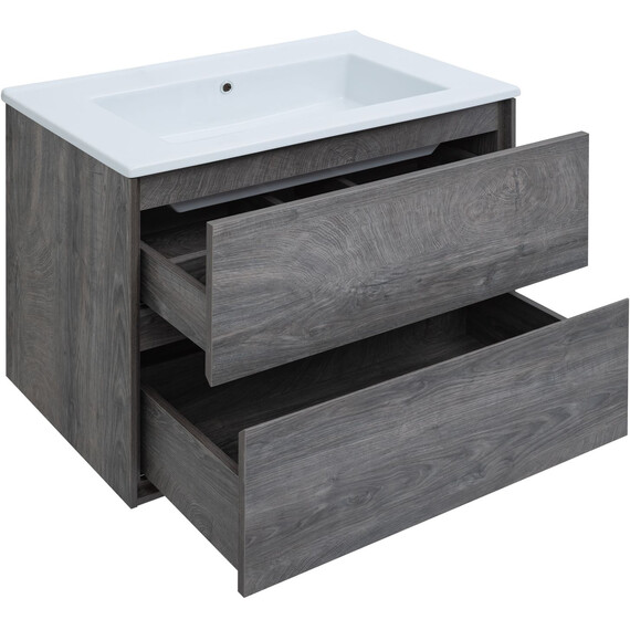 ТУМБА ПОД РАКОВИНУ AQUANET МИЛАН 85 ДУБ РОШЕЛЬЕ