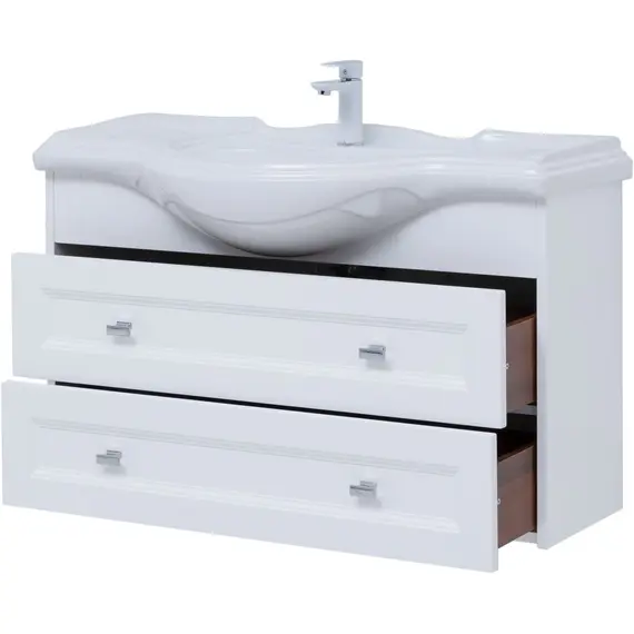 ТУМБА ПОД РАКОВИНУ AQUANET МОНТЕ 85 БЕЛЫЙ МАТОВЫЙ