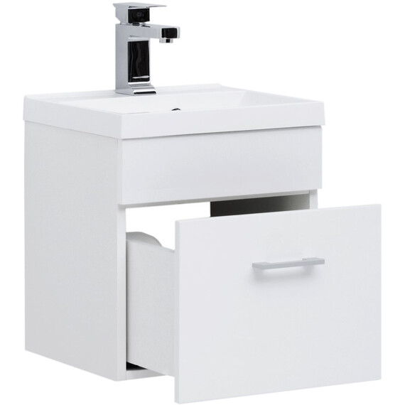 ТУМБА ПОД РАКОВИНУ AQUANET НОТА 40 БЕЛЫЙ