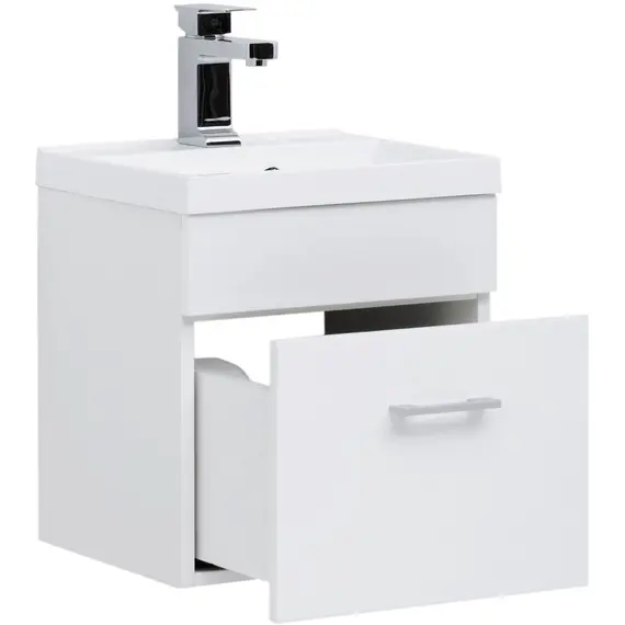 ТУМБА ПОД РАКОВИНУ AQUANET НОТА 40 БЕЛЫЙ