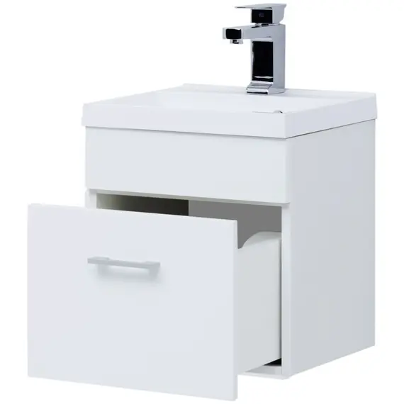 ТУМБА ПОД РАКОВИНУ AQUANET НОТА 40 БЕЛЫЙ