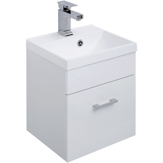 ТУМБА ПОД РАКОВИНУ AQUANET НОТА 40 БЕЛЫЙ