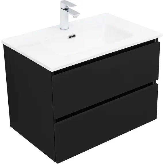 ТУМБА ПОД РАКОВИНУ AQUANET ВЕГА 2.0 70 ЧЕРНЫЙ