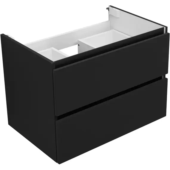 ТУМБА ПОД РАКОВИНУ AQUANET ВЕГА 2.0 70 ЧЕРНЫЙ